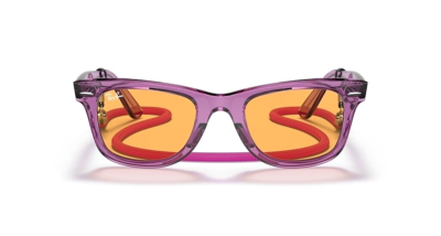 Ray Ban Sunglasses Wayfarer RB2140 661313 50-22 Transparent Violet