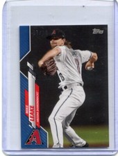 2020 Topps - MIKE LEAKE - Blue Mini #648 - DIAMONDBACKS #d 7/10