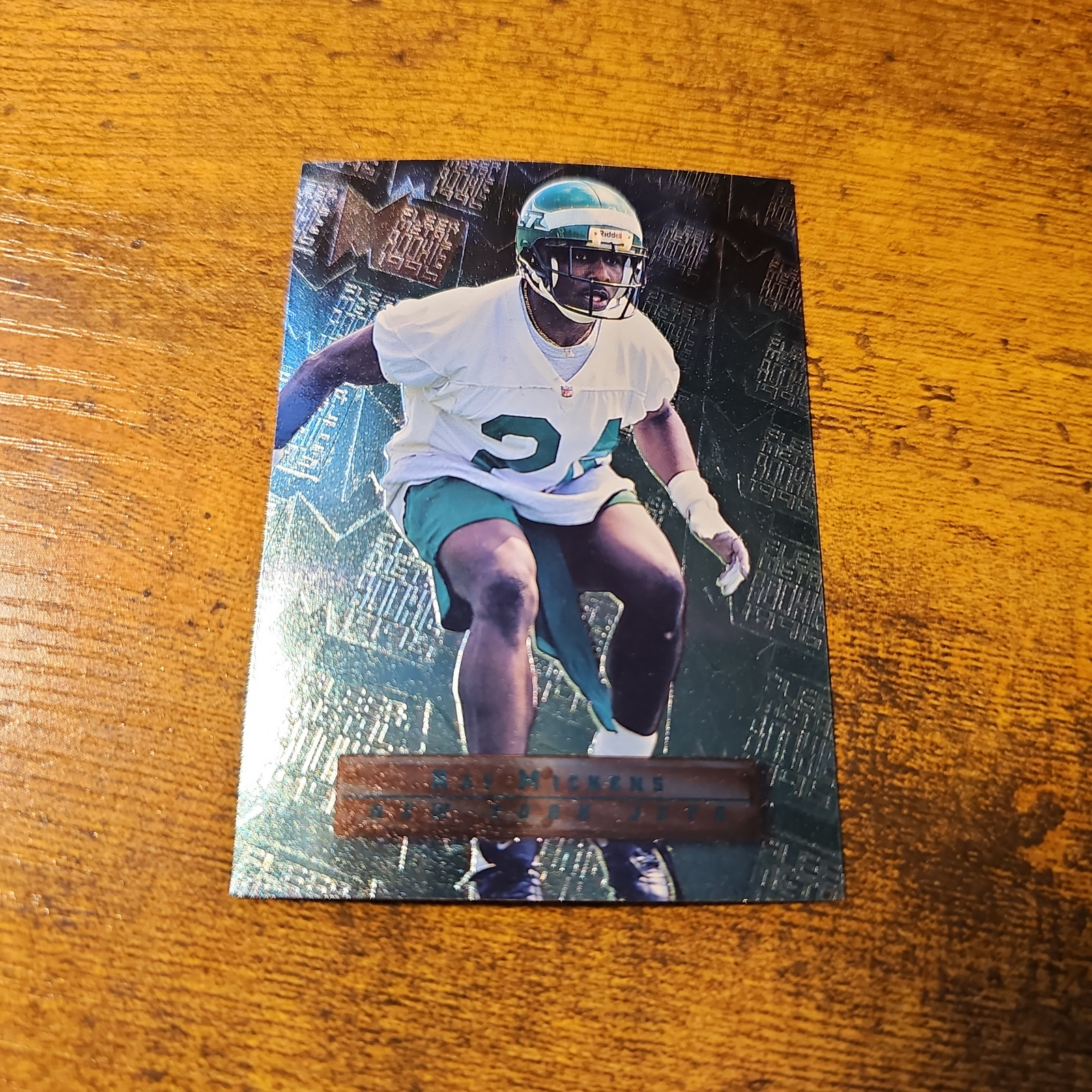 1996 Fleer Metal Ray Mickens #141 Rookie RC