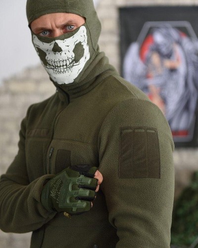 Patriot oliva fleece jacket OR1212 Ukriane 2024 New - Picture 2 of 7
