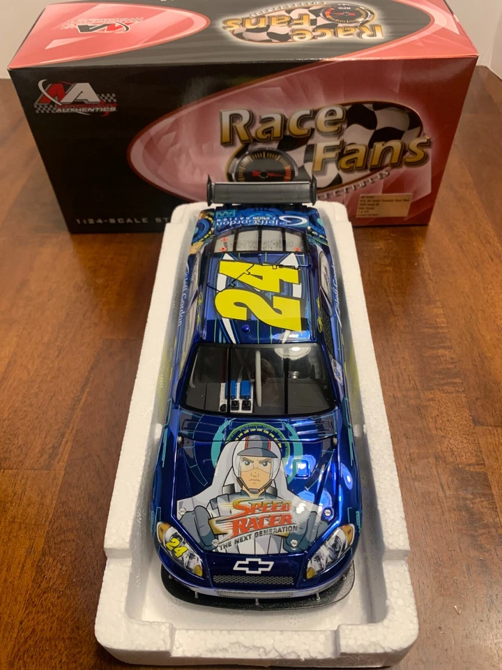2009 JEFF GORDON FOUNDATION #24 SPEED RACER COLOR CHROME Race Fans Only#169/475~ - Image 3 of 4