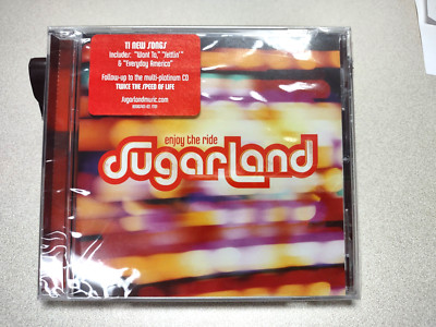 Sugarland ''Enjoy the Ride'' CD 2006 Mercury Records Factory Sealed Hype Sticker