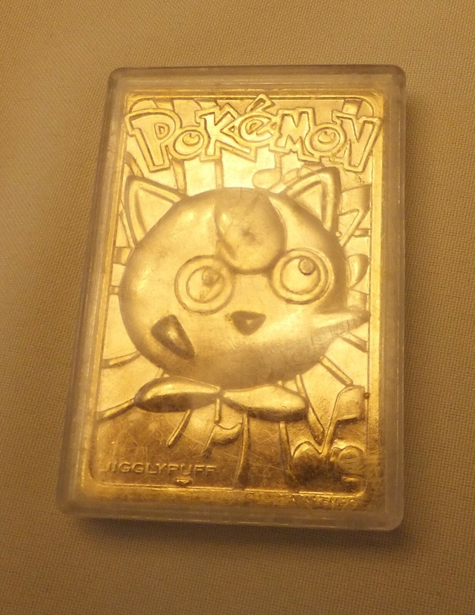 NINTENDO POKEMON 1999 JIGGLYPUFF GOLD CARD