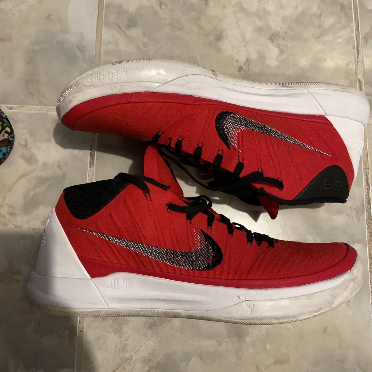 Ad Mid Nike Kobe Ad By You Nike Kobe AD Mid ID Crimson Red White Black
