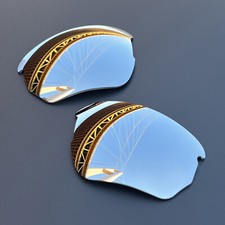 Silver POLARIZED Replacement Lenses for Oakley Flak Beta OO9363 Sunglasses 64mm