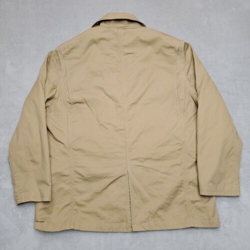 Duluth Trading Jacket Mens XL Brown Twill Presentation Safari Travel Outdoors - Picture 9 of 12