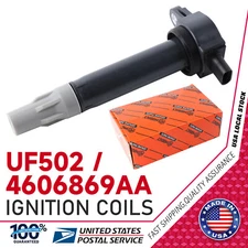 High Quality UF502 Ignition Coil For 06-10 Chrysler Dodge 4.0L 2.7L 3.5L Black
