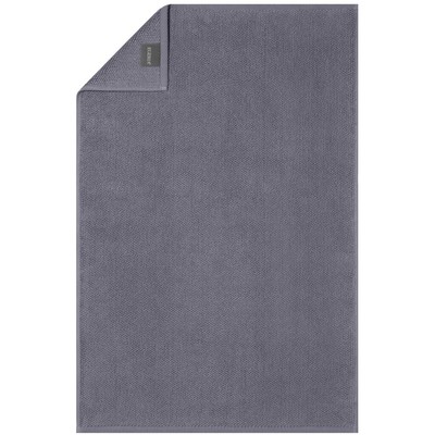 Boston Badevorleger stone Badteppich 50x80 100% Baumwolle 1500 g/m² - Egeria