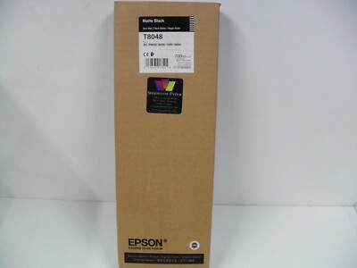 Epson T8048 Matte Black 700ml Ink Cartridge SC-P9000/8000/7000/6000 DATE:3/2/22