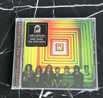 King Gizzard & the Lizard Wizard Float Along-Fill Your Lungs w/ HYPE sticker NEW