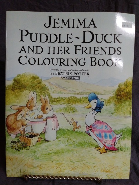 Jemima Puddle-Duck and Her Friends Colouring Book 1985 | eBay