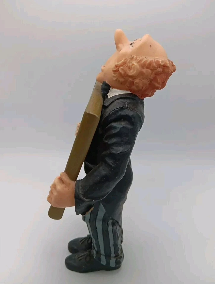 Estatuilla de mayordomo camarero de colección con letrero (u escribir) divertida decoración de cocina 9,5" Foto 4 de 4