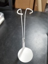 Lot of 12 Kaiser Doll Stands   2201   White Metal   NEW / Unused