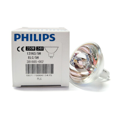 PHILIPS Projection Lamp 13163/5H ELC/5H 24V250W 500H Microscope Endoscope