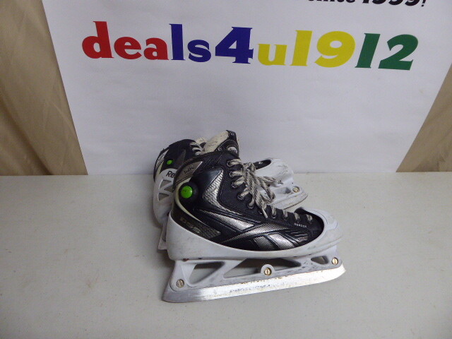 Reebok 11K Pump Goalie Skates US Eu Very Good Pre Owned Condition!