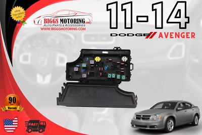 2014 dodge avenger cigarette lighter fuse 2011-2014 Dodge Avenger TIPM Integrated Power Fuse Box P04692346AD