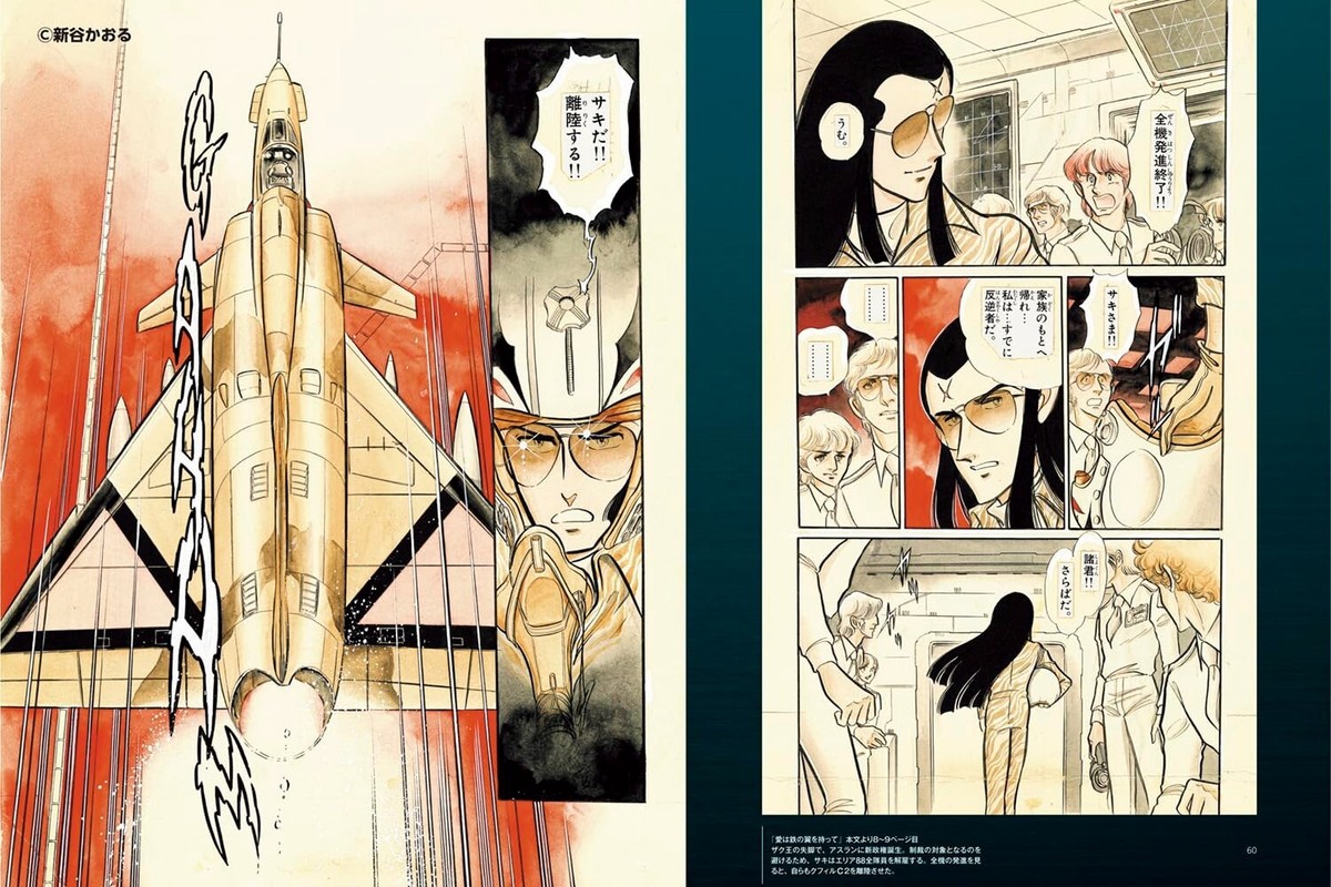 Kaoru Shintani Aircraft Graffiti Artwork Area 88 , Phantom