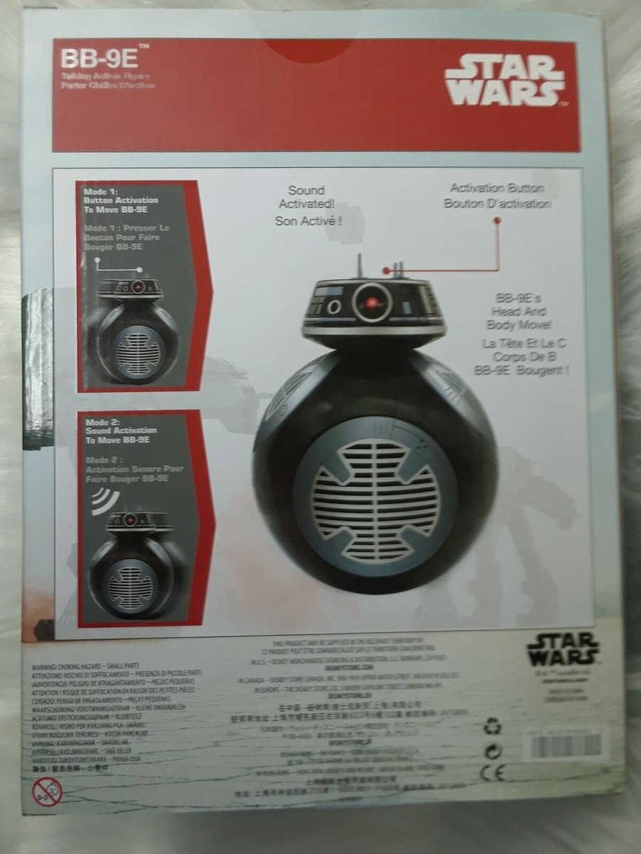 Star Wars Bb-9e Droid Talking Figure Disney The Last Jedi Bb9e for