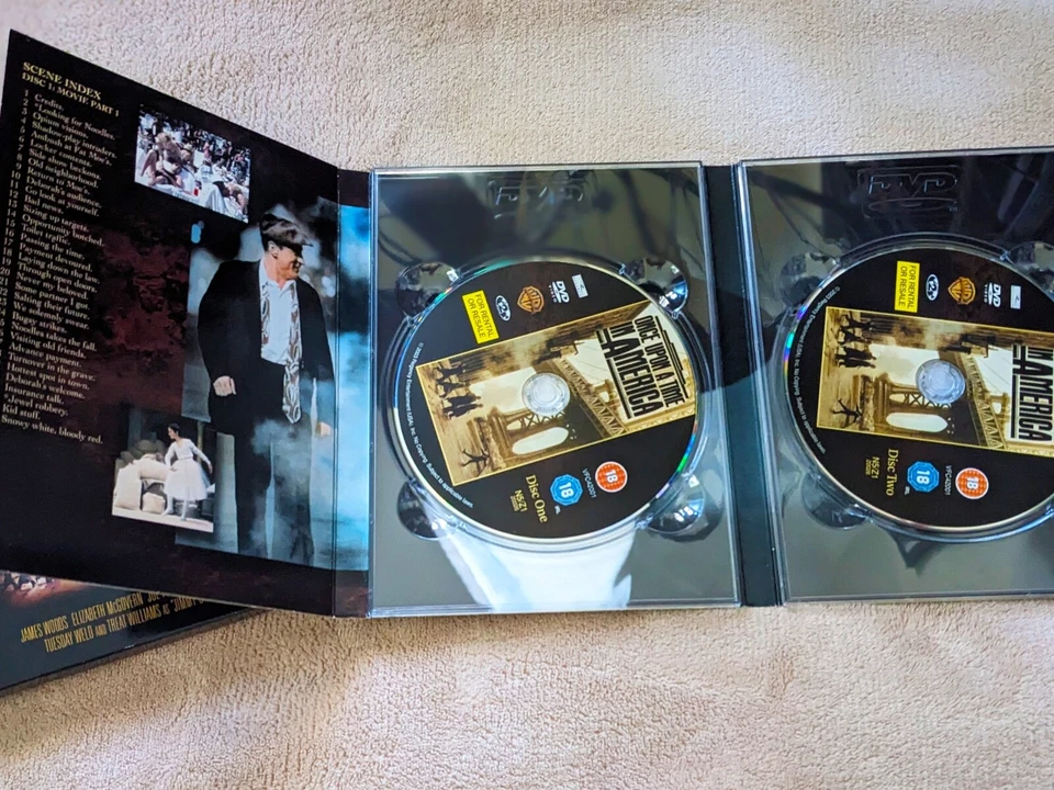 Once Upon A Time In America Special Edition Region 2 DVD Robert De Niro, Import - Image 4 of 4