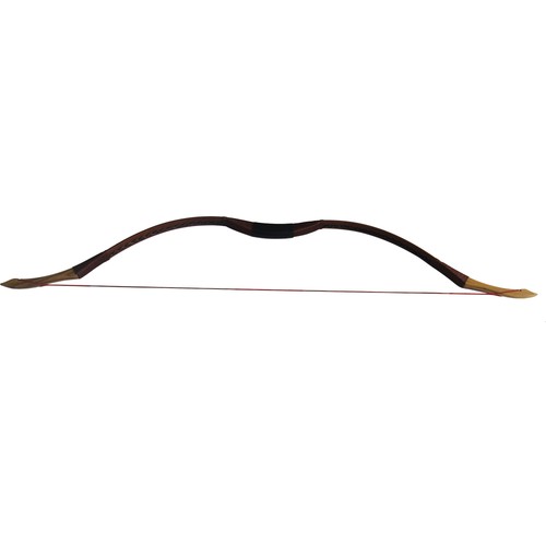 40LB Handmade Traditional Recurve Bow Horse Riding Archery Practice Longbow - Picture 47 of 58