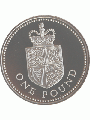 1988 Silver Proof £1 One Pound Coin By The Royal Mint | eBay UK