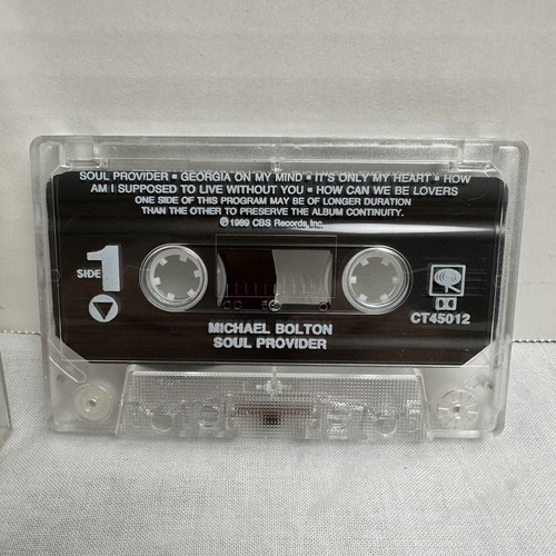 Michael Bolton Soul Provider Cassette Tape - Picture 2 of 5