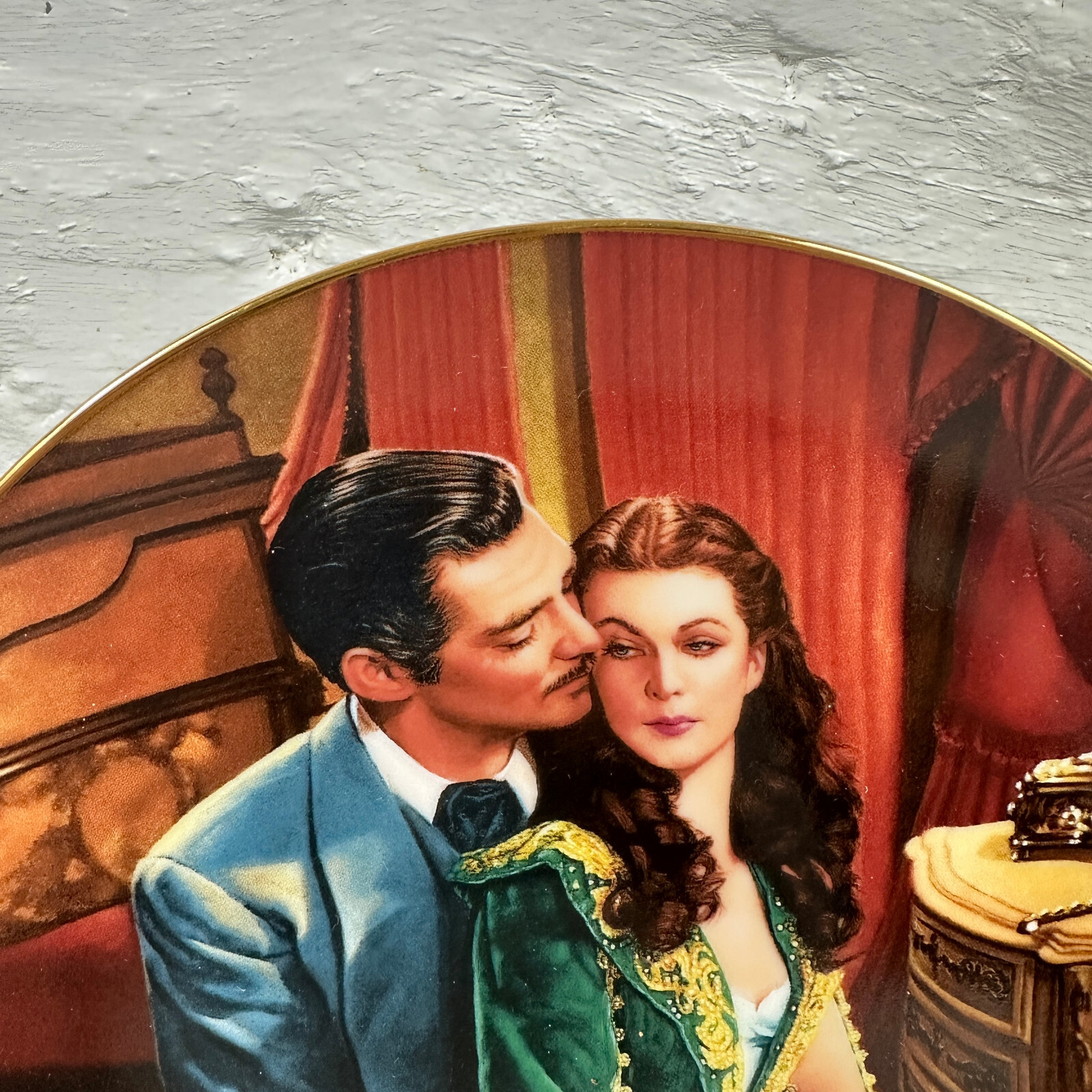 Gone With The Wind "Dreams of Ashley" Collectors Plate 1992