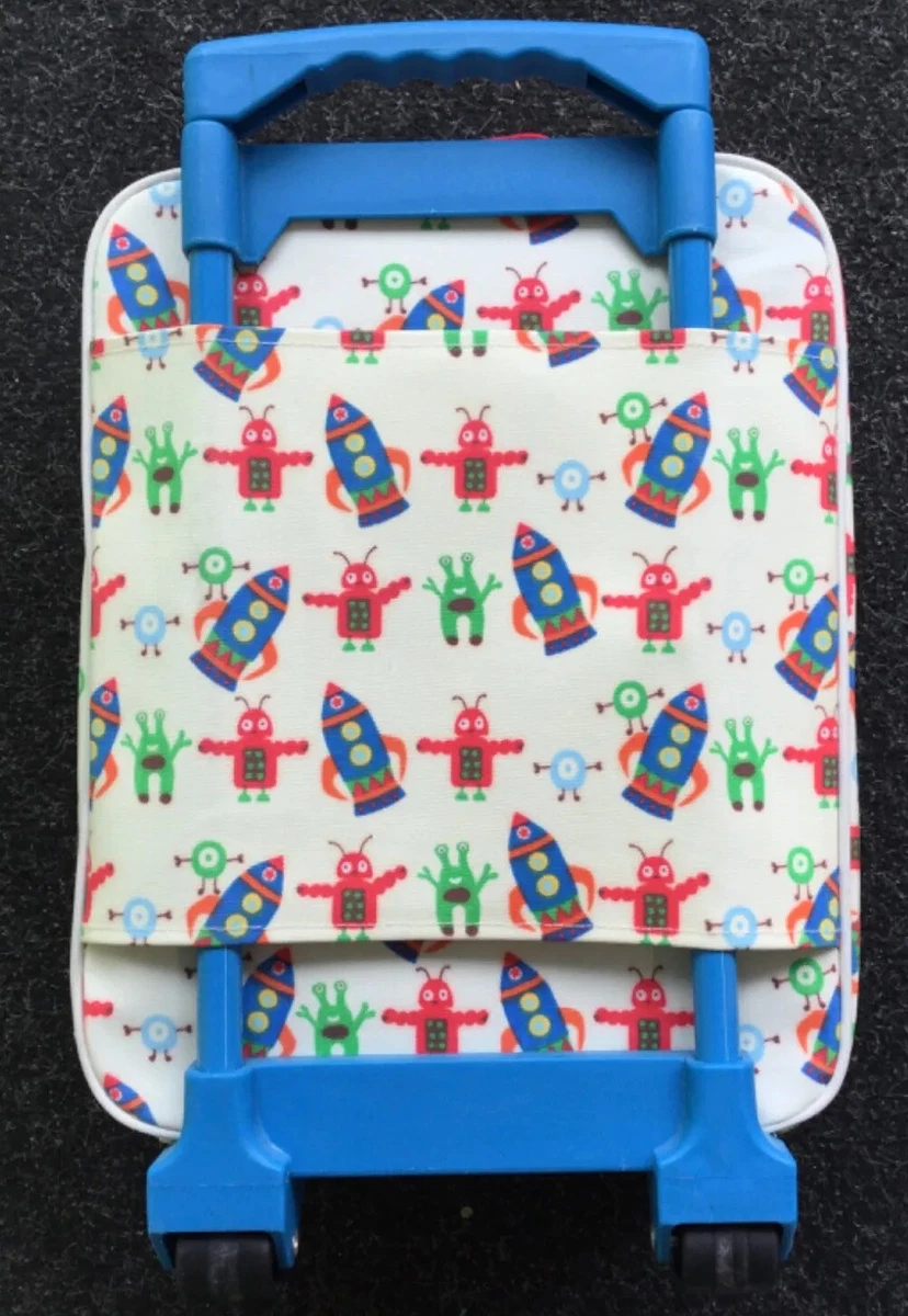 Kids Mini suitcase Luggage Case Arnold The Alien Designer Travel