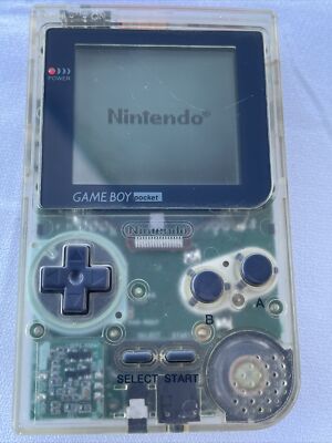 Nintendo Game Boy Color CGB-001 - Clear Skeleton - 100% Original
