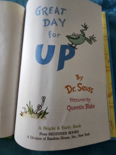 Seltene Sammlerstücke - Toller Tag zum Aufstehen! von Seuss (1974, Hardcover) Vintage - Bild 2 von 12