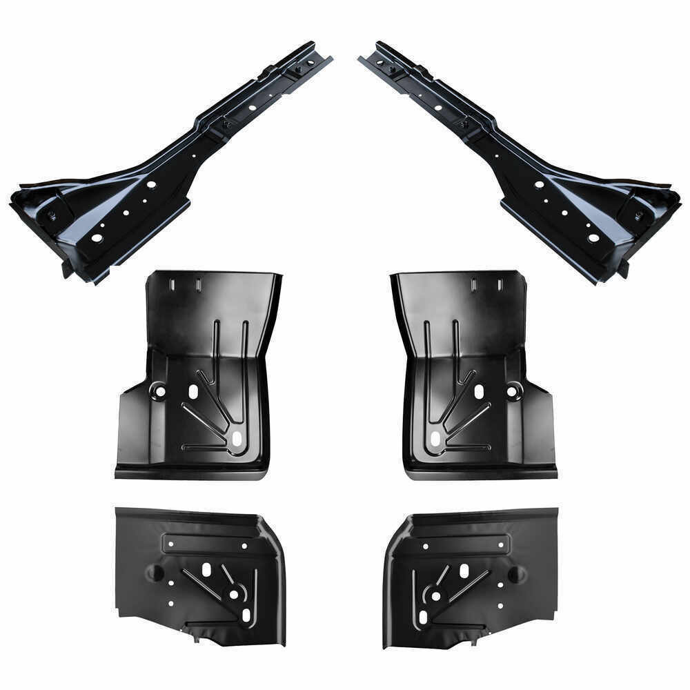 1997-2006 Jeep TJ Wrangler Front Floor Pans, Rear Floor Pans