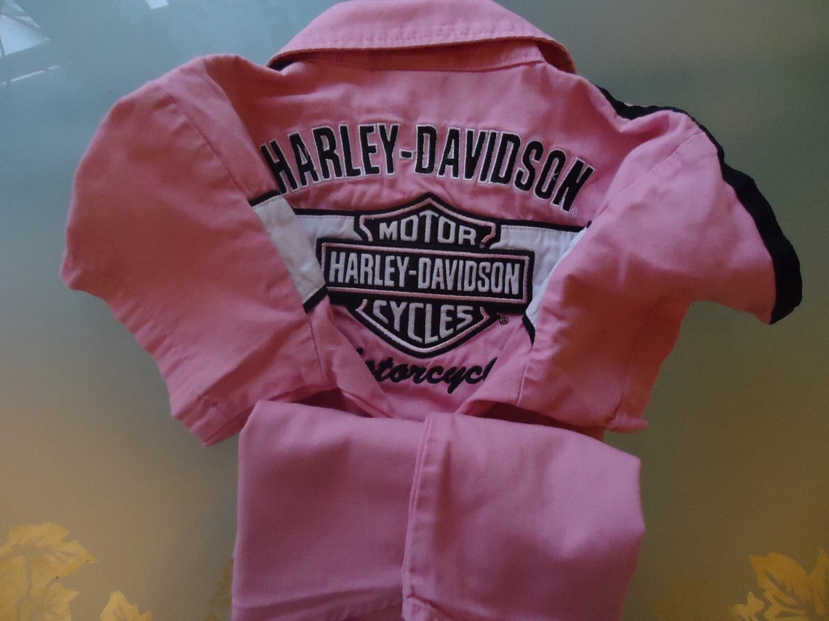 Pink harley sales davidson shirt