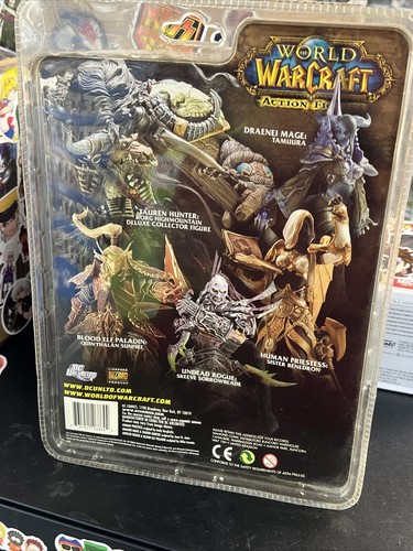 2008 WOW World of Warcraft DC Direct Toys Tamuura Draenei Mage 9 Zoll Figur = VERSIEGELT - Bild 4 von 5