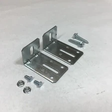 Two Jamb Bracket J-6 Garage Door w/ Track Bolt Lag Quality Overhead Hardware #6 