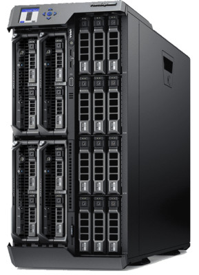 Vrtx Rear View Dell PowerEdge VRTX Tower Chassis 12x 3.5