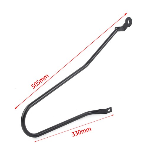 Stützhalterung Seitenmontierter Gepäckträgertaschenhalter für T100 T120 2016-22 - Picture 5 of 5