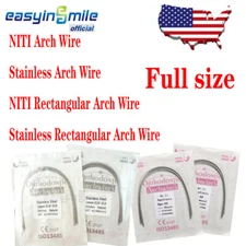 Dental Ortho stainless/NITI Arch Wire/Stainless/NITI Rectangular Arch Wire Full