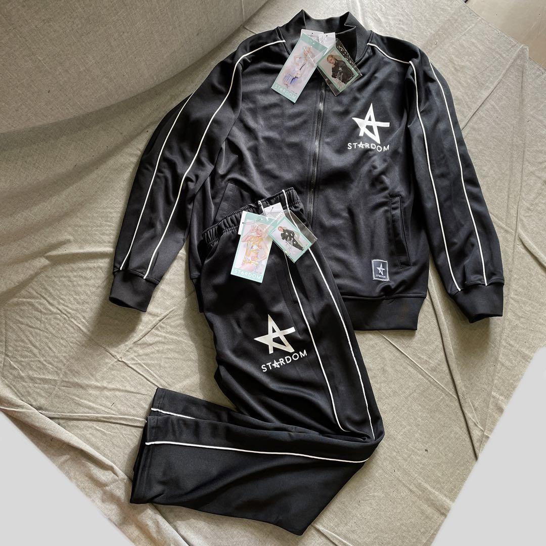 L Stardom Natsupoi track jacket pants with duplicate
