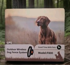 GPS Wireless Fence System Med Lg Dog Containment Waterproof Rechargeable F800