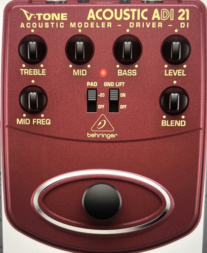 BEHRINGER ADI-21 amplificador acústico modelador/DI - Imagen 3 de 3