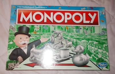 NEW Sealed Monopoly Classic Game with New Symbols