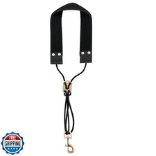 VANPHY Saxophone Neck Strap Cotton Fabric Saxophone Strap Closed Metal Hook W