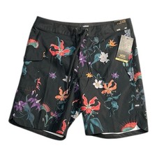 Vans Men's Boardshorts Floral Swim Shorts 18" Outseam 29" Waist