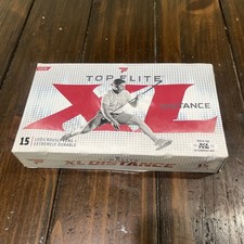15 Top Flite XL Distance Golf Balls Two Extremely Durable White Brand New