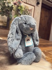 Jellycat Dusky Blue Bunny Medium BNWT