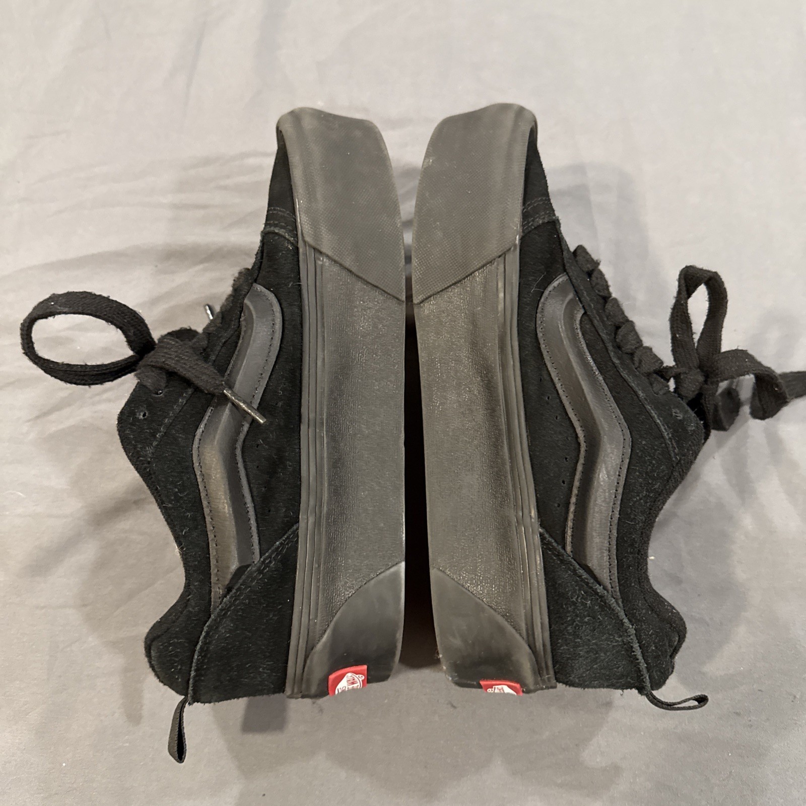 Vans Knu Stack Triple Black Platform Sneakers  Si… - image 6