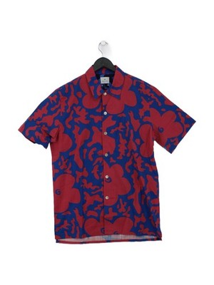 Paul Smith Herren Hemd XS Multi Floral 100% Baumwolle Basic Neu Mit Etikett