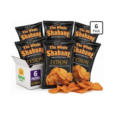 The Whole Shabang Extreme Snack Chips 6 Pack   1.5 oz Bags