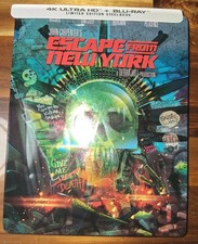 John Carpenter  s Escape From New York Limited Edition Steelbook 4K UHD/Blu-ray 