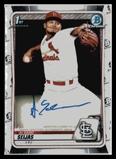 2020 Bowman #CPA-AS Alvaro Seijas Chrome Prospect Autographs